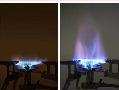 Brûleur portable à gaz flamme bleue, idéal pour le Pack de Survie 72h – Kit d’Urgence Complet pour Famille de 3 à 4 Personnes