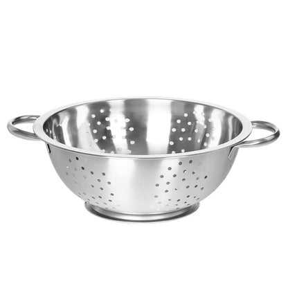 Passoire de Cuisine Inox Grande Capacité – Bol Égouttoir Polyvalent 26 cm pour égoutter facilement vos aliments