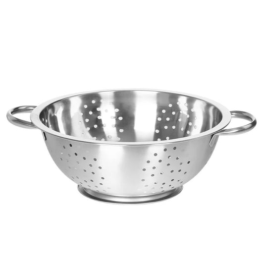 Passoire de Cuisine Inox Grande Capacité – Bol Égouttoir Polyvalent 26 cm pour égoutter facilement vos aliments