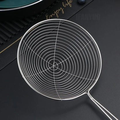 Passoire Inox Cuisine – Égouttoir et Filtre Multifonction en acier inoxydable à poignée pour cuisine