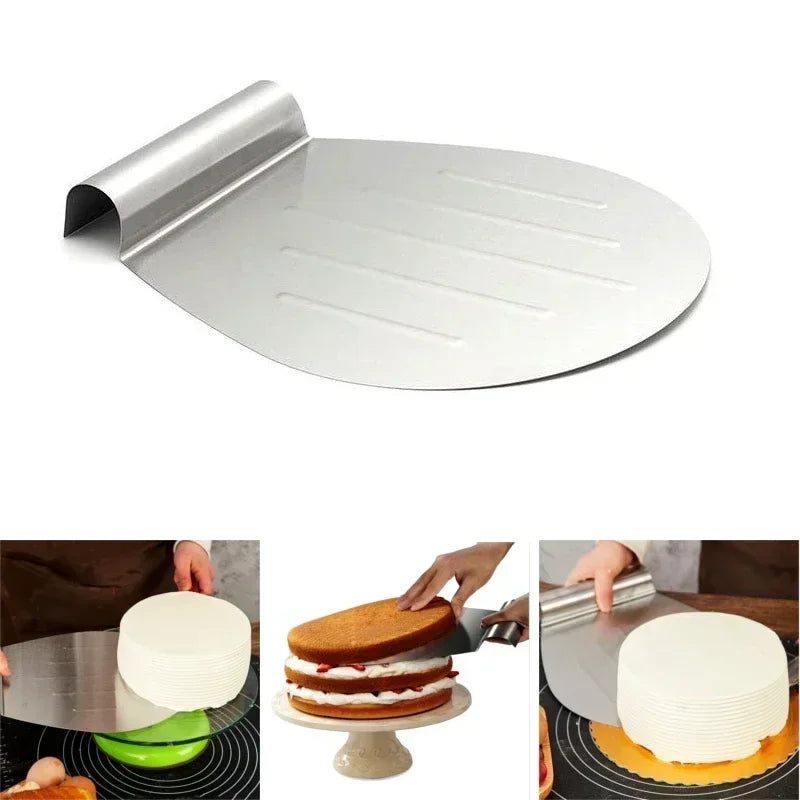Pelle à Gâteau en Inox – Lève-Gâteau pour Transfert avec surface lisse et design pratique