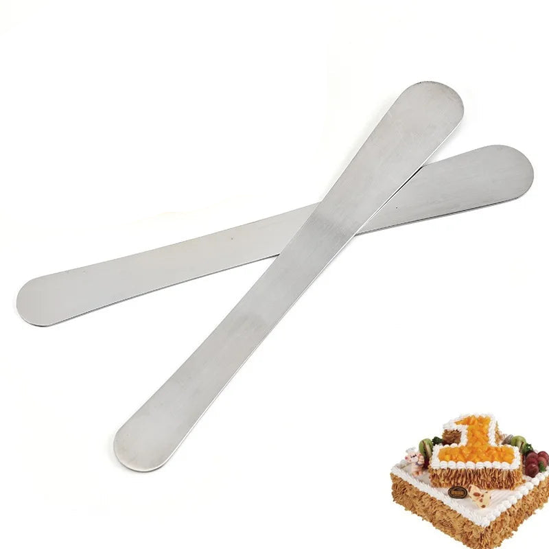 Petite Spatule de Pâtisserie en Inox – Pour Étaler et Garnir, idéale pour la décoration de gâteaux