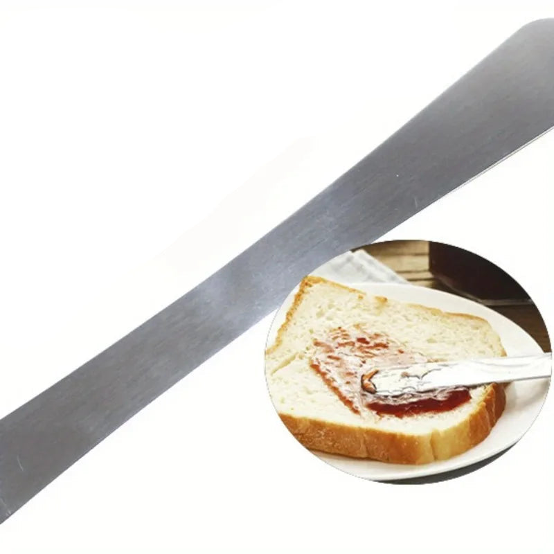 Petite Spatule de Pâtisserie en Inox pour Étaler et Garnir sur du pain et d'autres aliments