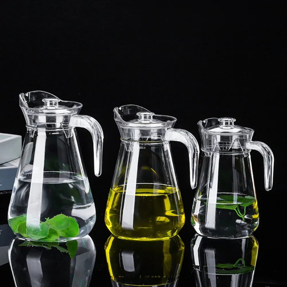 Ensemble de pichets à eau en acrylique résistant chaud froid, idéal pour servir toutes vos boissons