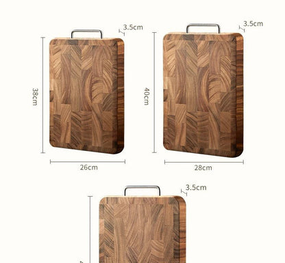 Planche à découper en noyer éco-responsable – Solide, durable avec une finition élégante et résistante aux chocs