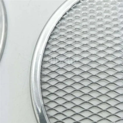 Plaque de cuisson pour pizza antiadhésive en aluminium filet métallique sans couture pour une cuisson parfaite