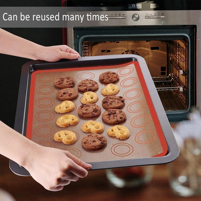 Plaque de cuisson  pour four antiadhésive en acier carbone pour biscuits, gâteaux et cuisson homogène