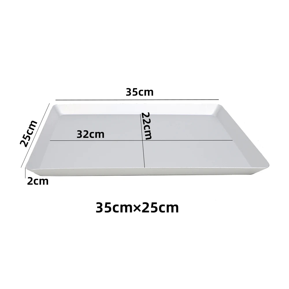 Plateau de Cuisson Métallique 35x25 & 40x30 cm – Lisse & Perforé Pro pour la cuisson et la pâtisserie