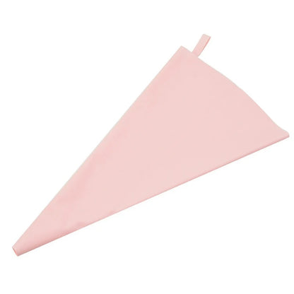 Poche à Douille en Silicone pour Décoration Pâtissière de couleur rose, idéale pour créer de jolis desserts