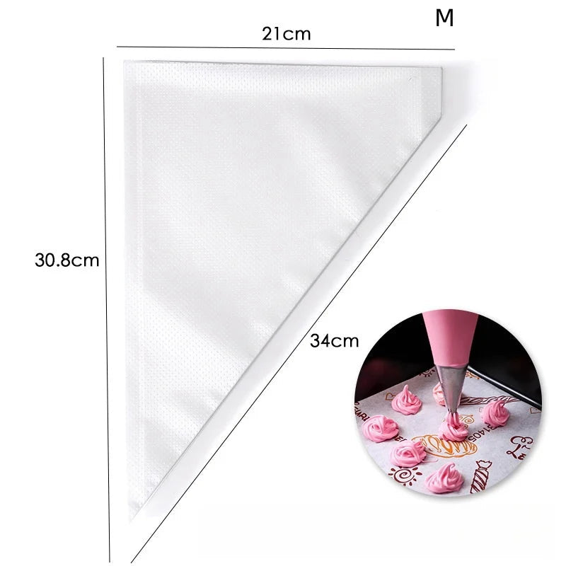 Poche à douille jetable Ustensiles de chef, idéale pour décorer gâteaux et pâtisseries avec précision.
