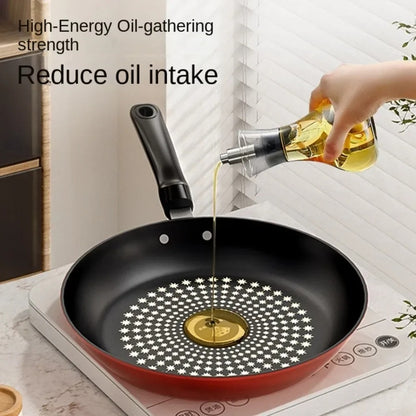 Poêle Antiadhésive avec Couvercle pour Plaques à Induction et Gaz – Cuisson Homogène, versement d'huile pour cuisson saine
