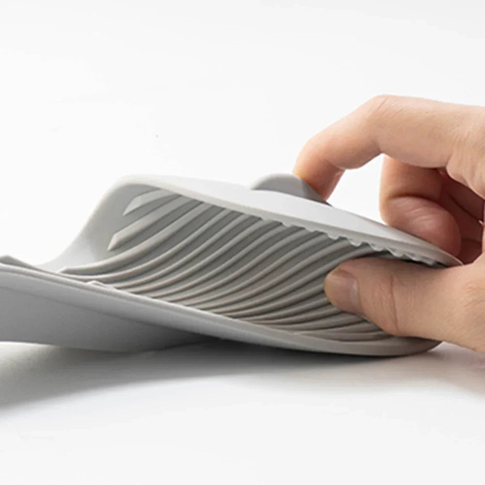 Porte-cuillère en silicone pour cuisine flexible pour maintenir vos ustensiles propres