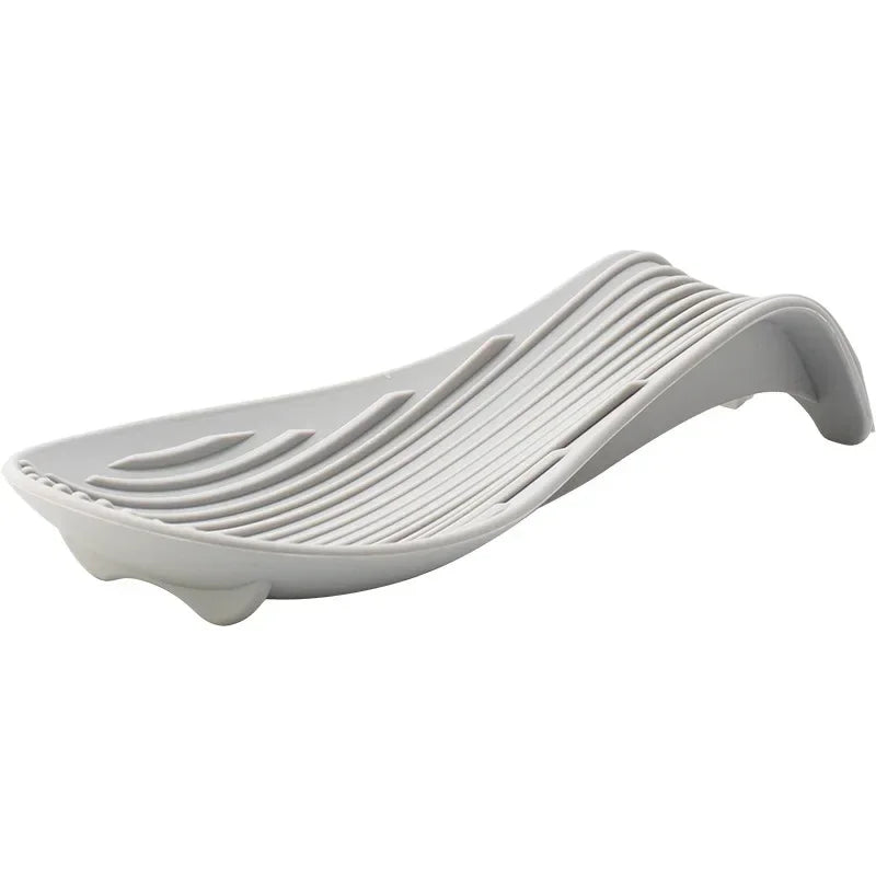 Porte-cuillère en silicone pour cuisine, pratique et résistant, idéal pour poser vos ustensiles de cuisine