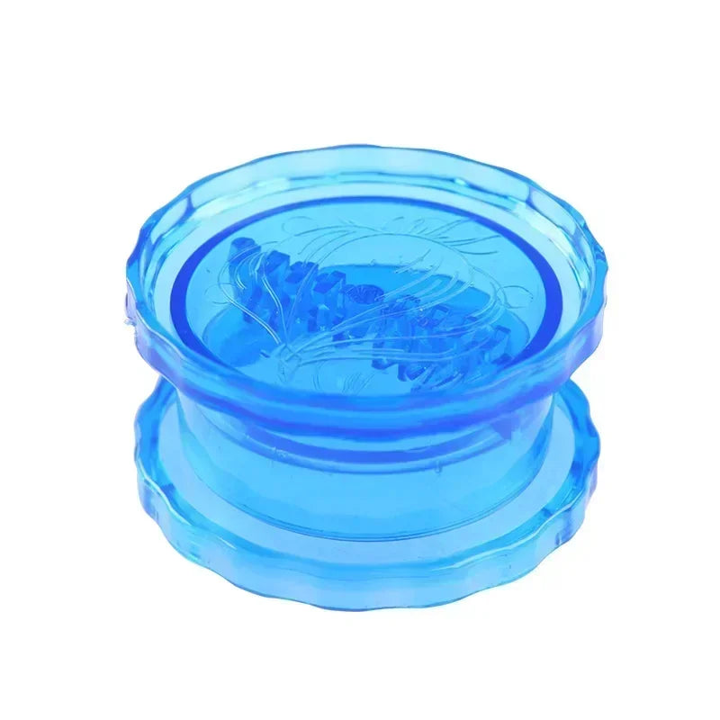 Presse-Ail Manuel Compact – Boîte 3-en-1 Hygiénique en plastique bleu transparent pour cuisine