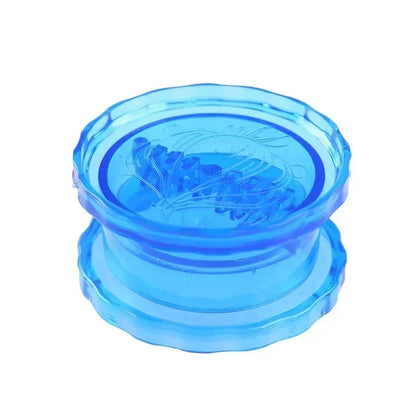Presse-Ail Manuel Compact – Boîte 3-en-1 Hygiénique en plastique bleu transparent pour cuisine