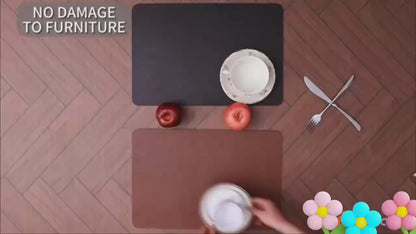 Sets de table design en cuir – Résistants et faciles à nettoyer