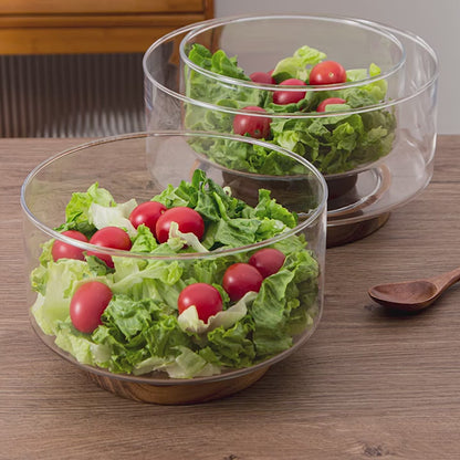 Bol en Verre Transparent – Design Élégant, Polyvalent et Résistant