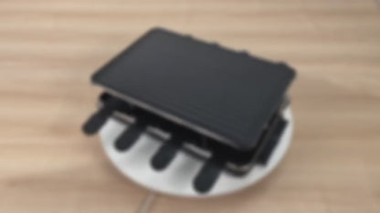 Appareil à Raclette  – Plaque Fonte Antiadhésive