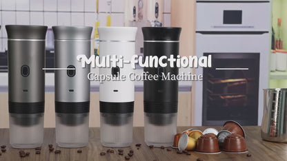 Machine expresso portable rechargeable – Café en voiture, camping et voyage