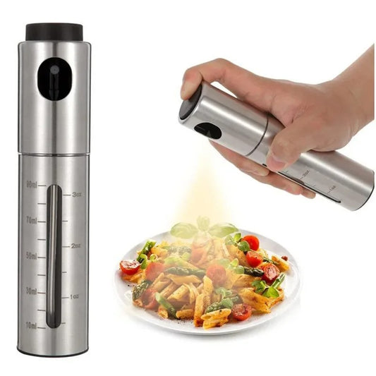 Pulvérisateur d'Huile en Inox 304 avec Doseur pour assaisonner vos plats facilement