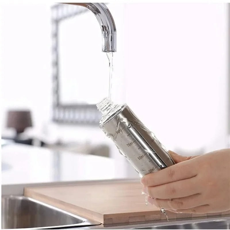 Pulvérisateur d'Huile en Inox 304 avec Doseur, idéal pour une distribution précise d'huile en cuisine