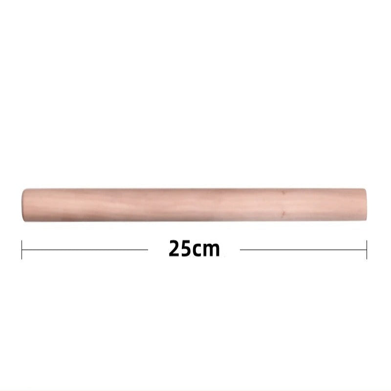 Rouleau à Pâtisserie en Bois avec Poignées – 20 à 45 cm, en bois naturel de 25 cm de long