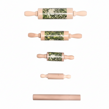 Rouleau à Pâtisserie en Bois avec Poignées – 20 à 45 cm en différentes tailles pour vos créations culinaires