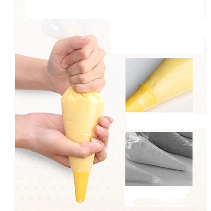 Rouleau de Poches à Douille Jetables – 50 Pièces en main, idéal pour pâtisseries et décorations