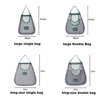 Sac de Rangement Suspendu Cuisine avec différentes tailles pour organiser les aliments et gagner de l'espace