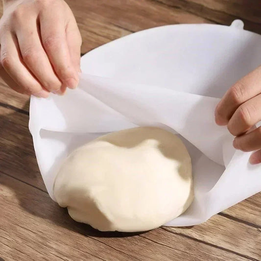 Sac Pétrissage Silicone – Pain, Pizza & Pâtes Sans Salissure utilisé pour préparer et pétrir la pâte facilement