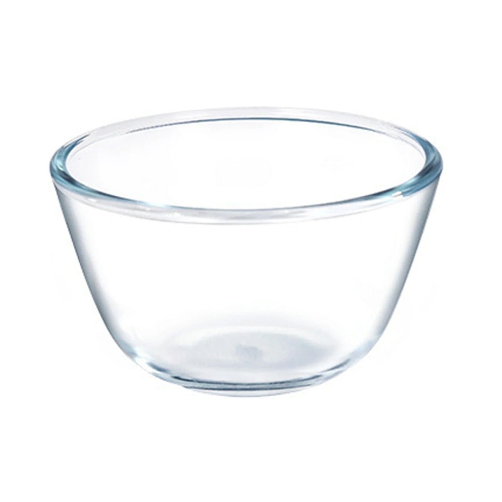 Saladier en Verre Transparent 500 ml à 4,5 L idéal pour la préparation et le service de salades