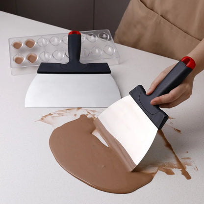 Spatule à tremper et à étaler le chocolat en inox pour une application facile et professionnelle
