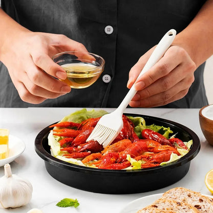 Spatules silicone cuisine souple résistante chaleur pour racler et mélanger facilement des ingrédients dans un saladier