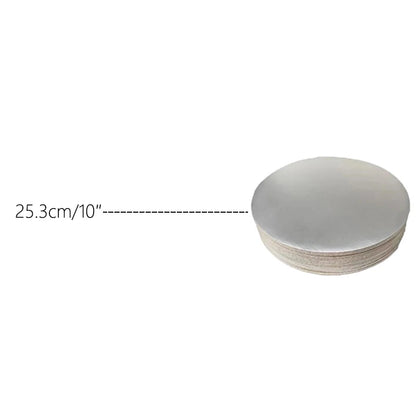 Supports Gâteaux Jetables Solides - Lot de 20 de 25.3cm pour la présentation de gâteaux