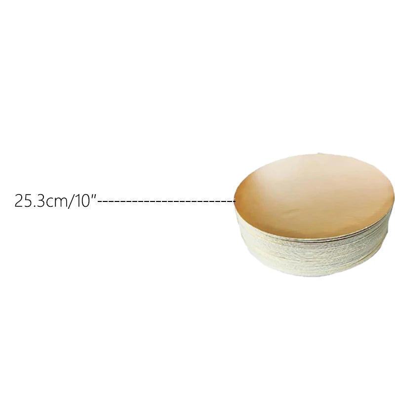 Supports Gâteaux Jetables Solides - Lot de 20, parfaits pour des gâteaux de 25,3 cm de diamètre