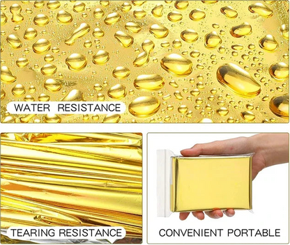 Kit de survie 72h famille – 3 à 4 personnes avec matériau résistant à l'eau et à la déchirure, portable et pratique.