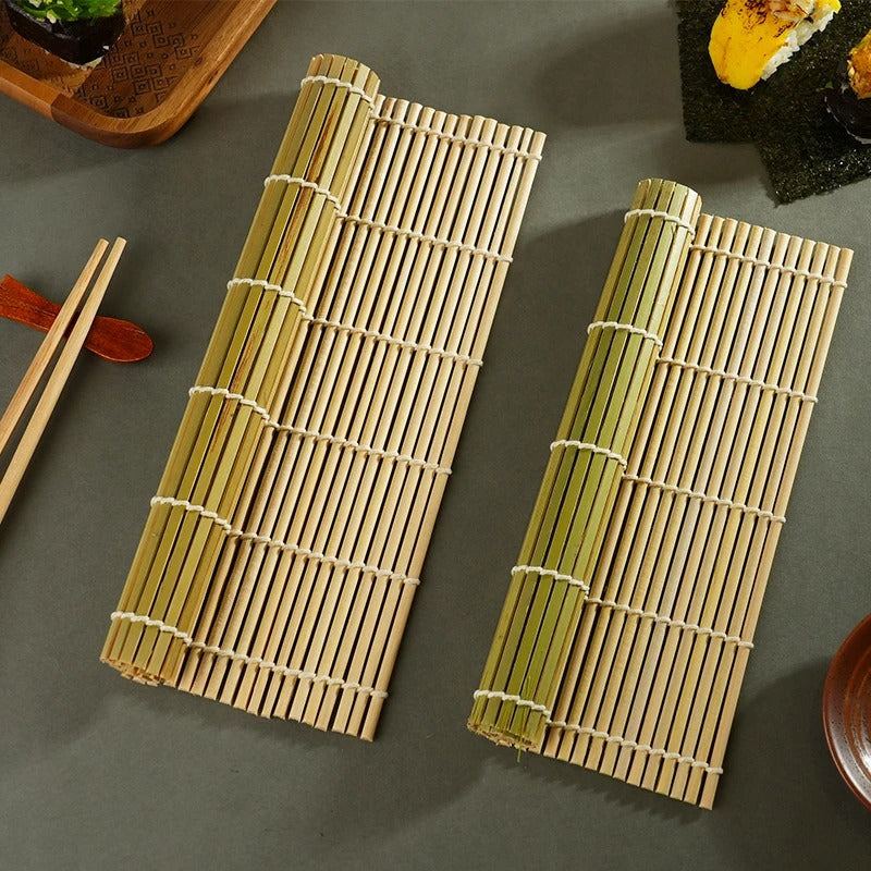 Tapis à Sushi en Bambou – Rouleau Maki pour préparer des sushis faits maison facilement