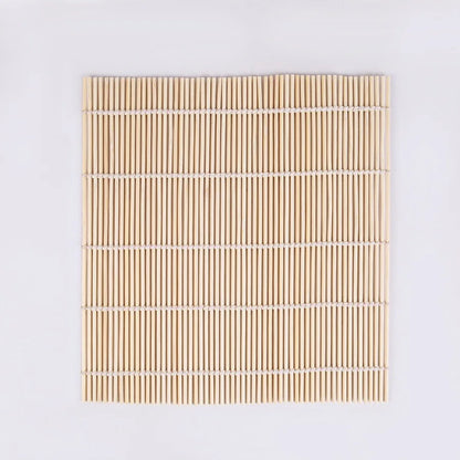 Tapis à Sushi en Bambou – Rouleau Maki Maison Facile, idéal pour préparer des sushis à domicile.