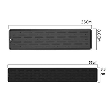 Tapis de Récupération d’Eau pour Robinet – 35 ou 55 cm en silicone avec surface antidérapante
