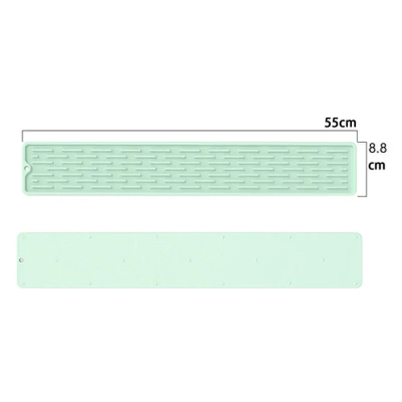 Tapis de Récupération d’Eau pour Robinet de 55 cm en silicone durable pour cuisine