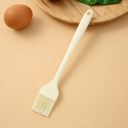 Ustensiles Silicone Cuisine – Maryse, Pinceau et Fouet en silicone blanc pour la pâtisserie et la cuisine