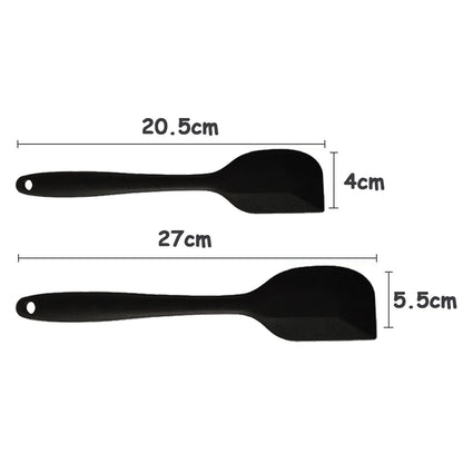 Spatules silicone Venlohome Lot de 2 pour pâtisserie facile avec dimensions en cm