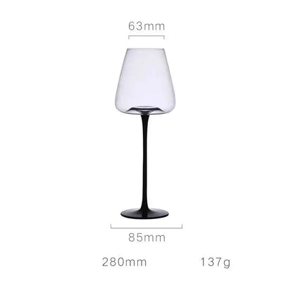 Verre à Vin Rouge Pinot Noir en Cristal Fin avec un design élégant et une forme raffinée