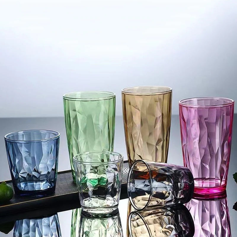 Verres à Table en Verre Transparent – Réutilisables & Éco, disponible en plusieurs couleurs pour toutes vos occasions