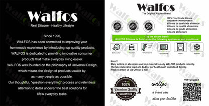 Fouet Silicone Walfos – ergonomique avec design confortable pour une utilisation en cuisine facile