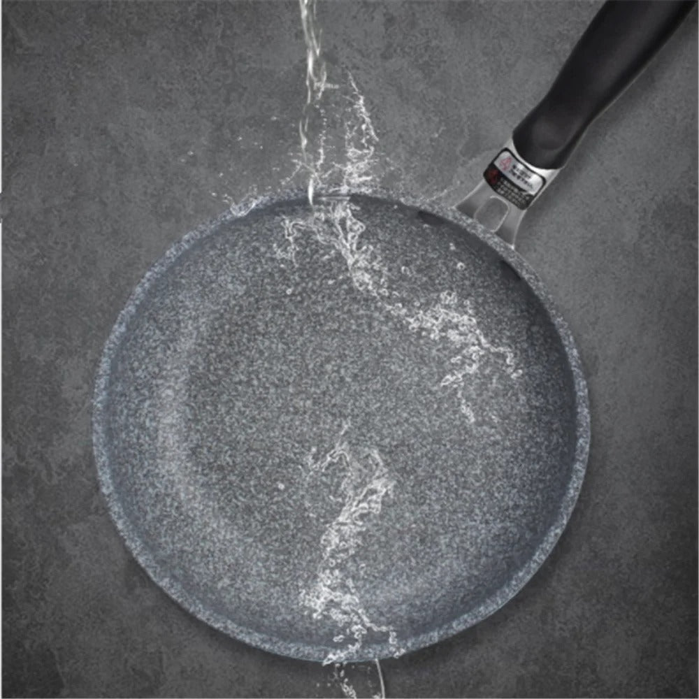 Wok Antiadhésif Compatible Induction pour Sauter Légumes, Viandes et Nouilles avec Revêtement Résistant à l'Eau